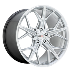 Hammerhead Gloss Silver with Mirror Cut Face 19x9 5x120.65 (5x4.75) +50mm