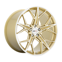 Hammerhead Gloss Gold Mirror Cut Face 20x11.5 5x120 +52mm