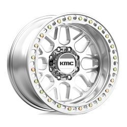 KMC KM235 Grenade Crawl Beadlock Machined 20x10 8x165.1 (8x6.5) BP 3.61 BS -48MM Offset 125.10MM hub bore
