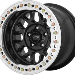 Grenade Crawl 20x10 Satin Black Blank Bolt Pattern -48mm Offset