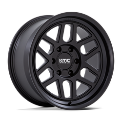KMC KM446 Mesa Forged Monoblock Satin Black 18x9 6x135 BP 5.00 BS 0MM Offset 87.10MM hub bore
