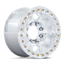 KMC KM450 Mesa Forged Beadlock Raw Machined 17x9 5 to 8 lug 5.00 BS 0MM Offset 108.00MM hub bore