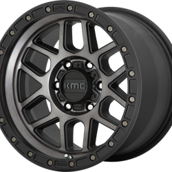 Mesa 20x9 Satin Black With Gray Tint 6x135 Bolt Pattern 0mm Offset