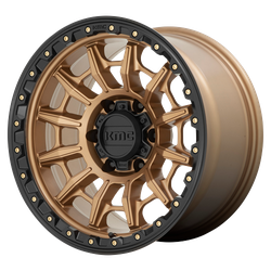 KM547 CARNAGE Matte Bronze Black Lip 16x8 6x139.7 (6x5.5) 0mm