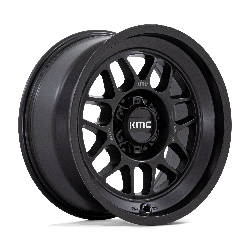 KMC KM725 Terra Satin Black 18x8.5 5x127 (5x5) BP 4.36 BS -10MM Offset 71.50MM hub bore
