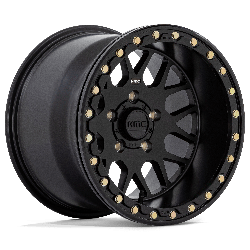 Grenade Beadlock 14x7 Satin Black 4x156 Bolt Pattern 10mm Offset