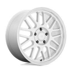 Motegi MR144 M9 Hyper Silver 16x7 5x108 (5x4.25) BP 5.57 BS +40MM Offset 72.56MM hub bore