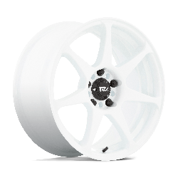 Motegi MR154 Battle White 17x8 5x114.3 (5x4.5) BP 5.68 BS +30MM Offset 72.56MM hub bore
