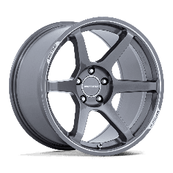 Motegi MR160 Battle VI Gloss Gunzilla With Machined Lip 18x10.5 5x114.3 (5x4.5) BP 6.73 BS +25MM Offset 72.56MM hub bore