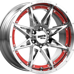 Hydra 20x9 Chrome 6x114.3 (6x4.5) Bolt Pattern 18mm Offset