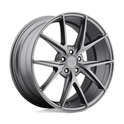 Misano 19x8.5 Matte Gun Metal 5x112 Bolt Pattern 25mm Offset