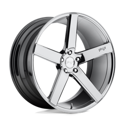 Niche 1 Piece M132 Milan Chrome 20x8.5 5x112 BP 6.09 BS +34MM Offset 66.56MM hub bore