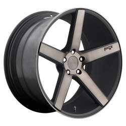 19x8.5 MILAN 5x4.50 +35MM Offset 72.6MM Hub