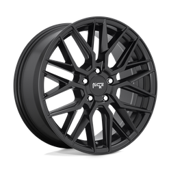 Niche 1 Piece M190 Gamma Matte Black 18x8 5x112 BP 6.15 BS +42MM Offset 66.56MM hub bore