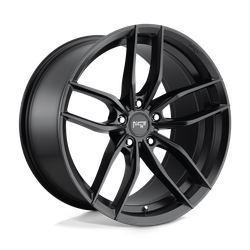 Niche 1 Piece M203 Vosso Matte Black 18x8 5x112 BP 6.15 BS +42MM Offset 66.56MM hub bore