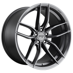 Vosso 17x8 5x120 Matte Anthracite (40 mm)