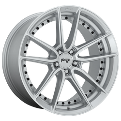 DFS 18x8 5x114.3 (5x4.5) Gloss Silver Machined (40 mm)
