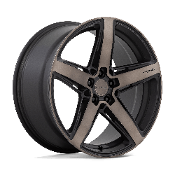 Niche 1 Piece M271 Teramo Matte Black With Double Dark Tint 20x10.5 5x120 BP 7.13 BS +35MM Offset 72.56MM hub bore