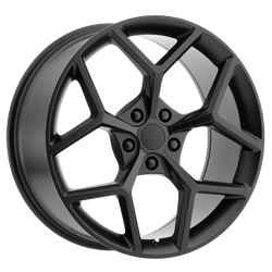 Performance Replicas PR126 Matte Black 20x10 5x120 BP 6.41 BS +23MM Offset 67.06MM hub bore