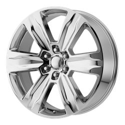 Performance Replicas PR172 Chrome 22x9 6x135 BP 6.73 BS +44MM Offset 87.10MM hub bore