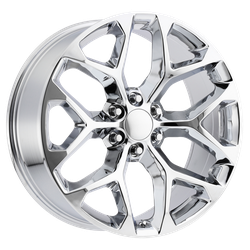 Performance Replicas PR176 Chrome 26x10 6x139.7 (6x5.5) BP 6.44 BS +24MM Offset 78.10MM hub bore