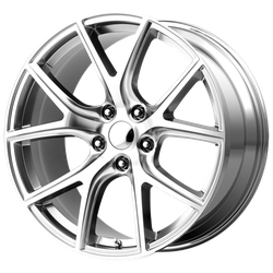 Performance Replicas PR181 Chrome 20x9 5x127 (5x5) BP 6.34 BS +34MM Offset 71.50MM hub bore