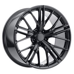 Performance Replicas PR194 Gloss Black 20x10 5x120 BP 6.41 BS +23MM Offset 67.06MM hub bore