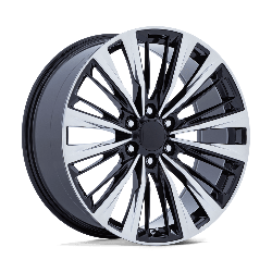 Performance Replicas PR226 Gloss Black Polished 22x9 6x139.7 (6x5.5) BP 6.10 BS +28MM Offset 78.10MM hub bore