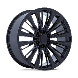 Performance Replicas PR226 Gloss Black 22x9 6x139.7 (6x5.5) BP 6.10 BS +28MM Offset 78.10MM hub bore