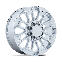 Performance Replicas PR228 Chrome 24x9 8x180 BP 6.73 BS +44MM Offset 124.20MM hub bore