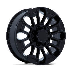 Performance Replicas PR228 Gloss Black 22x8.5 8x180 BP 6.48 BS +44MM Offset 124.20MM hub bore