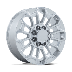 Performance Replicas PR228 Polished 22x8.5 8x170 BP 6.32 BS +40MM Offset 125.10MM hub bore