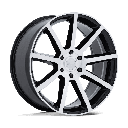 Petrol PE007 P6E Gloss Black With Machined Face 20x9.5 6x135 BP 6.43 BS +30MM Offset 87.10MM hub bore