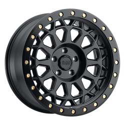 Primm Matte Black-Bolts 17x9 5x139.7 (5x5.5) 0mm