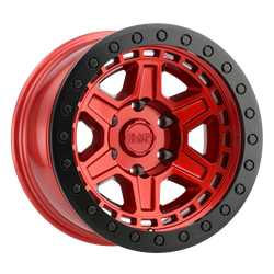 Reno Candy Red-Black Lip 17x8.5 6x139.7 (6x5.5) -30mm