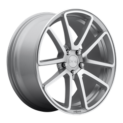 SPF 18x8.5 Gloss Silver Machined 5x114.3 (5x4.5) Bolt Pattern 45mm Offset