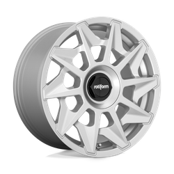 Rotiform R124 Cvt Gloss Silver 20x8.5 5x112, 5x120 BP 6.52 BS +45MM Offset 72.56MM hub bore