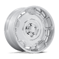 US Mag 1 Piece UC146 Arlington Polished 20x10 5x127 (5x5) BP 5.74 BS +6MM Offset 78.10MM hub bore