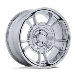 US Mag 1 Piece UC147 Flagstaff Chrome 20x11 5 to 6 lug 5.76 BS -6MM Offset 78.10MM hub bore