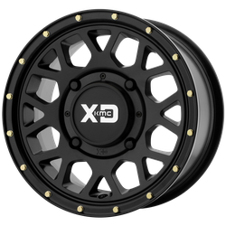 Grenade 15x6 Satin Black 4x110 Bolt Pattern 38mm Offset