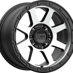 Addict 2 18x8.5 6x139.7 Matte Black Machined (0 mm)