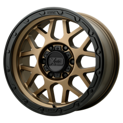 XD Series XD135 Grenade Or Matte Bronze With Matte Black Lip 20x9 6x114.3 (6x4.5) BP 5.71 BS +18MM Offset 66.06MM hub bore