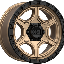 Portal 18x8.5 6x139.7 Satin Bronze w/ Satin Black LIP (18 mm)