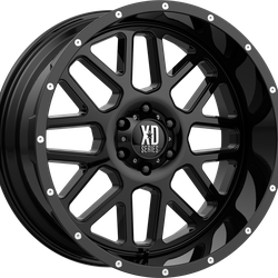 Grenade 17x8.5 Gloss Black 5x127 (5x5) Bolt Pattern 0mm Offset