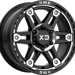 Spy II 20x10 8x180 Gloss Black Machined (-18 mm)