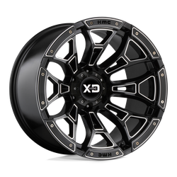 Boneyard 20x9 6x139.7 Gloss Black Milled (0 mm)