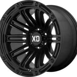 Double Deuce 20x12 6x139.7 Satin Black (-44 mm)