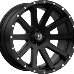 XD818 Heist 17x9 6x5.5 +30mm