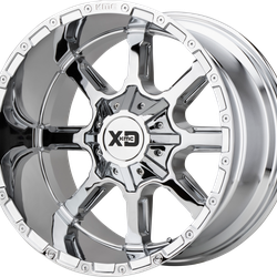 Mammoth 20x12 6x135/6x139.7 Chrome (-44 mm)
