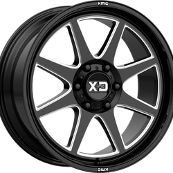 Pike 20x12 6x139.7 Gloss Black Milled (-44 mm)